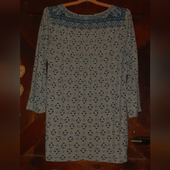 🍀3/15 Lucky Brand Floral Mini Dress - Picture 8 of 8